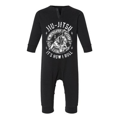 Funny Bjj Brazilian Jiu Jitsu Infant Fleece One Piece