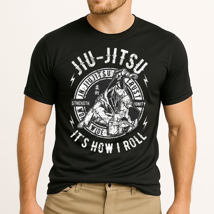 Funny Bjj Brazilian Jiu Jitsu Cooling Performance Crew T-Shirt