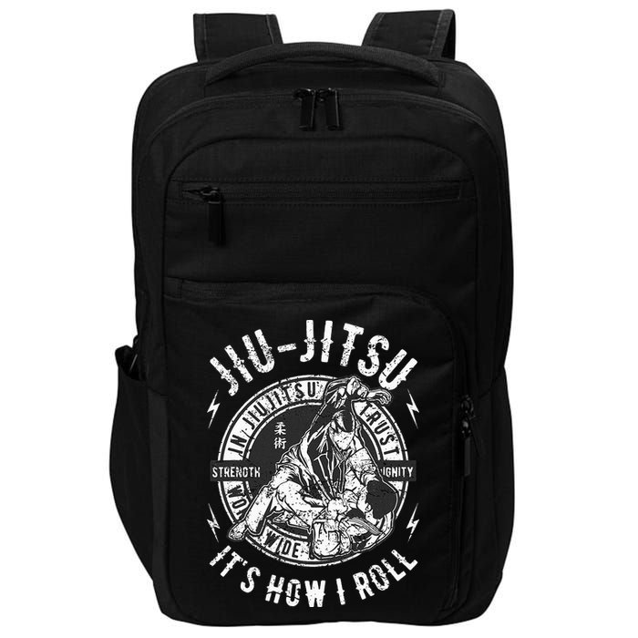Funny Bjj Brazilian Jiu Jitsu Impact Tech Backpack
