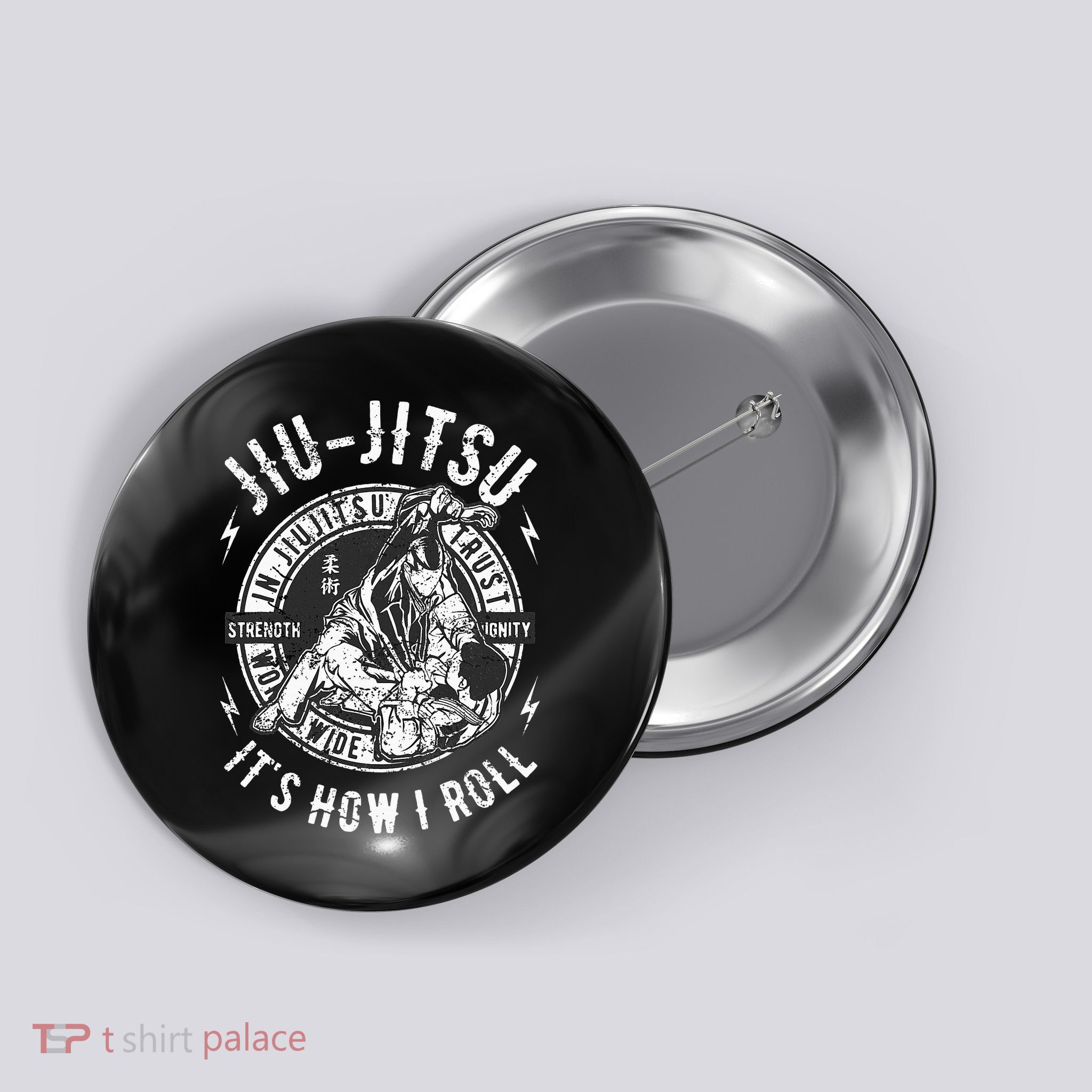 Funny Bjj Brazilian Jiu Jitsu Button