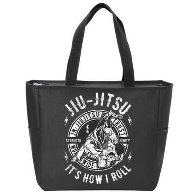 Funny Bjj Brazilian Jiu Jitsu Zip Tote Bag