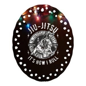 Funny Bjj Brazilian Jiu Jitsu Ceramic Oval Ornament