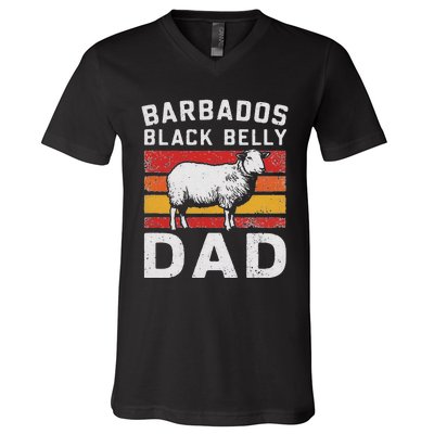 Funny Barbados Black Belly Sheeps Vintage Gift V-Neck T-Shirt