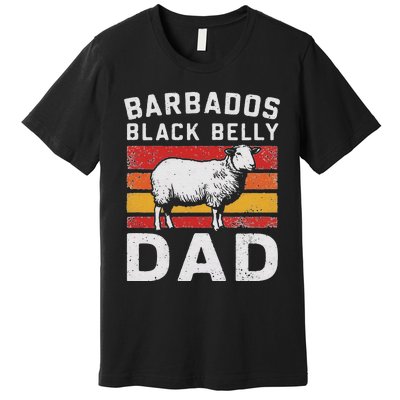 Funny Barbados Black Belly Sheeps Vintage Gift Premium T-Shirt