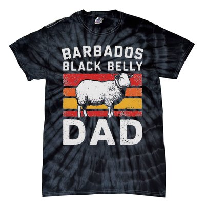 Funny Barbados Black Belly Sheeps Vintage Gift Tie-Dye T-Shirt