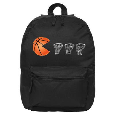 Funny Basketball Buckets For 16 in Basic Backpack