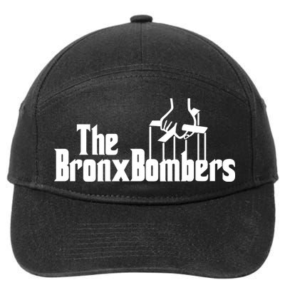 Funny Bronx Bomb The Godfather Vector Design 7-Panel Snapback Hat