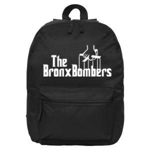 Funny Bronx Bomb The Godfather Vector Design 16 in Basic Backpack