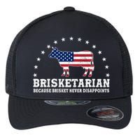 Funny Brisketarian Because Brisket Never Disappoints Flexfit Unipanel Trucker Cap