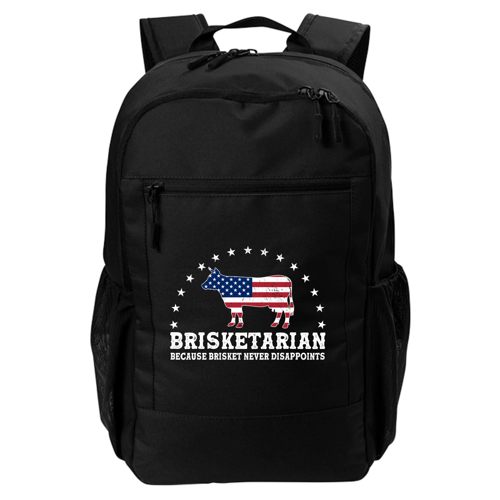 Funny Brisketarian Because Brisket Never Disappoints Backpack