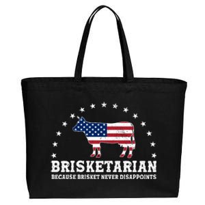 Funny Brisketarian Because Brisket Never Disappoints Cotton Canvas Jumbo Tote