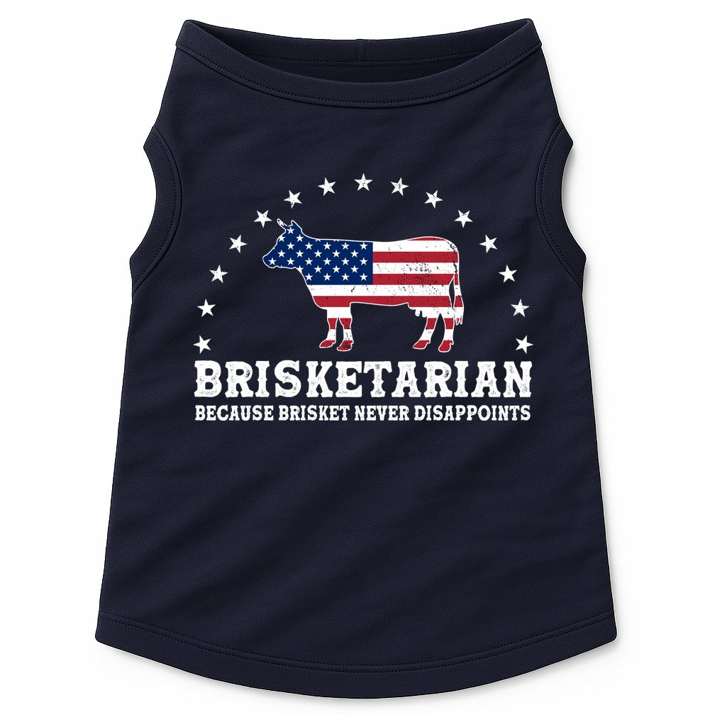 Funny Brisketarian Because Brisket Never Disappoints Doggie Tank