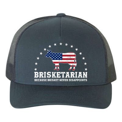 Funny Brisketarian Because Brisket Never Disappoints Yupoong Adult 5-Panel Trucker Hat