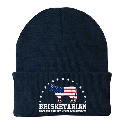 Funny Brisketarian Because Brisket Never Disappoints Knit Cap Winter Beanie