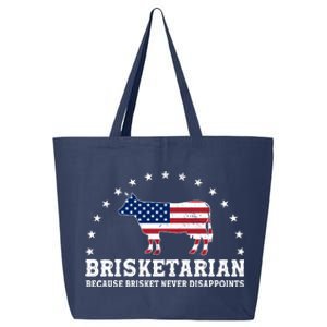 Funny Brisketarian Because Brisket Never Disappoints 25L Jumbo Tote