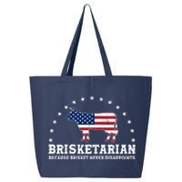 Funny Brisketarian Because Brisket Never Disappoints 25L Jumbo Tote