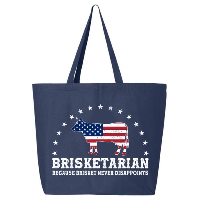 Funny Brisketarian Because Brisket Never Disappoints 25L Jumbo Tote