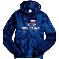 Funny Brisketarian Because Brisket Never Disappoints Tie Dye Hoodie