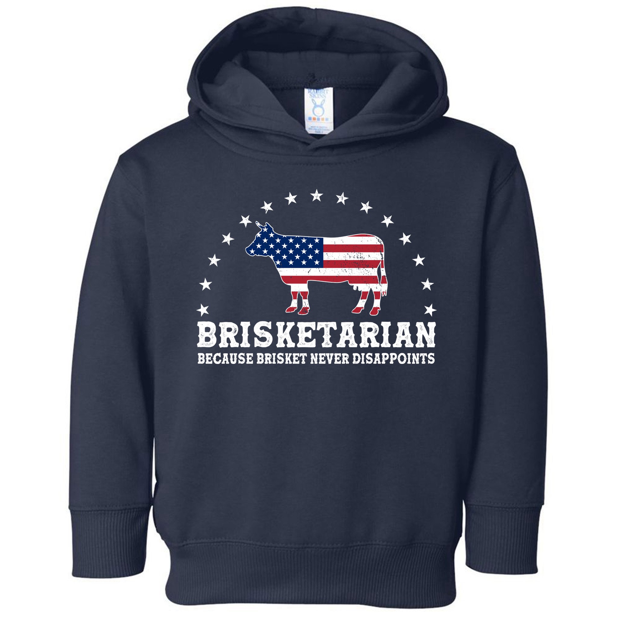 Funny Brisketarian Because Brisket Never Disappoints Toddler Hoodie