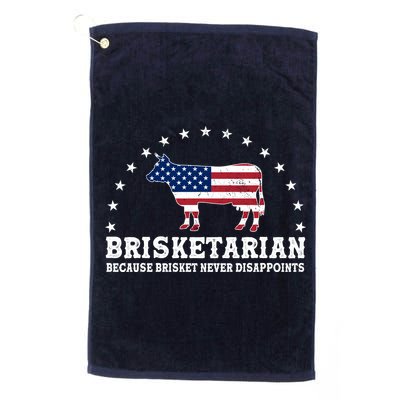 Funny Brisketarian Because Brisket Never Disappoints Golf Towel
