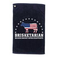 Funny Brisketarian Because Brisket Never Disappoints Golf Towel