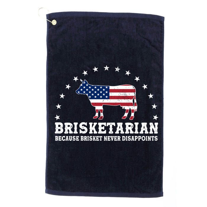 Funny Brisketarian Because Brisket Never Disappoints Golf Towel