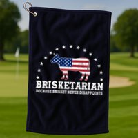 Funny Brisketarian Because Brisket Never Disappoints Golf Towel