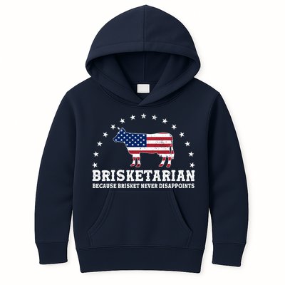 Funny Brisketarian Because Brisket Never Disappoints Kids Hoodie
