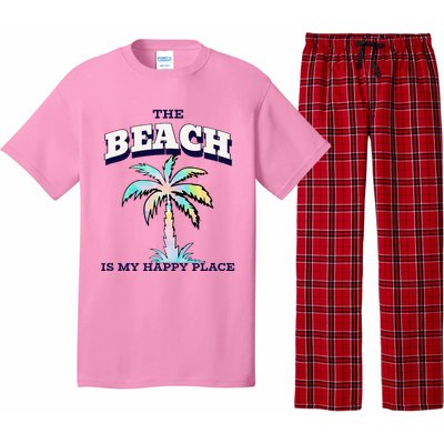 Family Beach Beach Is My Happy Place Vacation Pajama Set