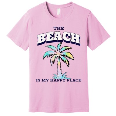 Family Beach Beach Is My Happy Place Vacation Premium T-Shirt