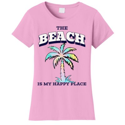 Family Beach Beach Is My Happy Place Vacation Women's T-Shirt