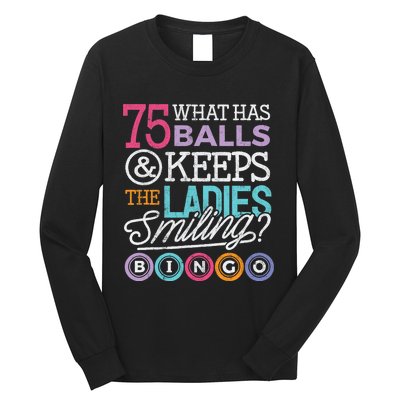 Funny Bingos Bingo Lover Grandma Long Sleeve Shirt