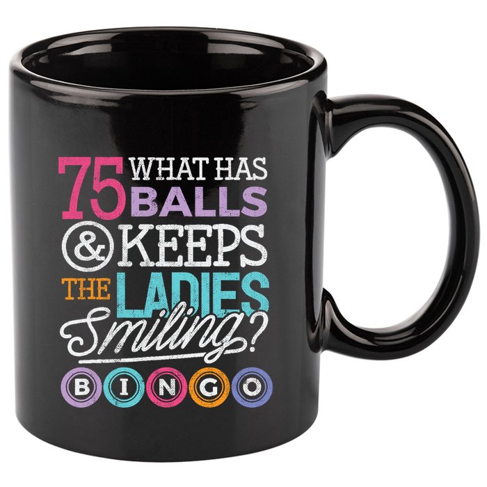 Funny Bingos Bingo Lover Grandma 11oz C Handle Ceramic Mug