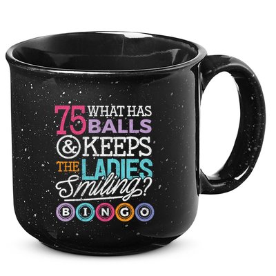 Funny Bingos Bingo Lover Grandma 15oz Campfire Ceramic Mug