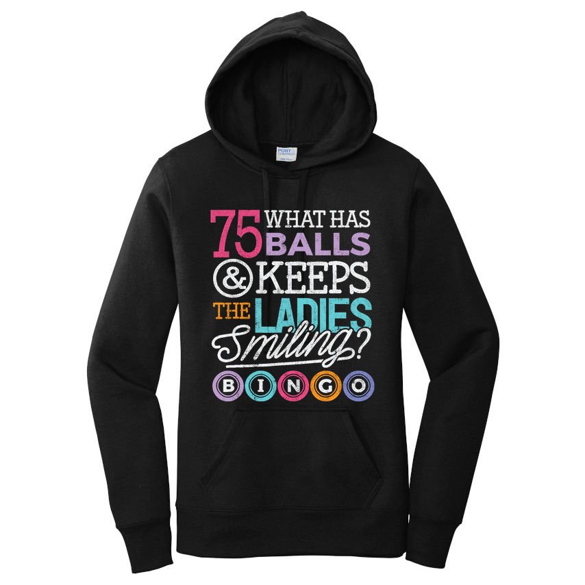 Funny Bingos Bingo Lover Grandma Women's Pullover Hoodie
