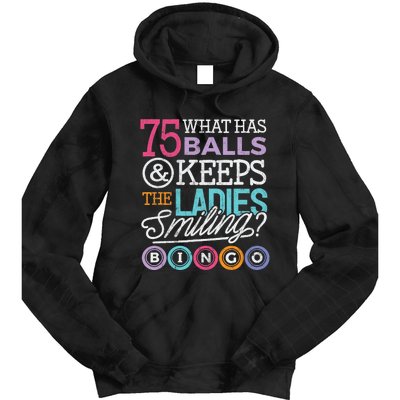 Funny Bingos Bingo Lover Grandma Tie Dye Hoodie