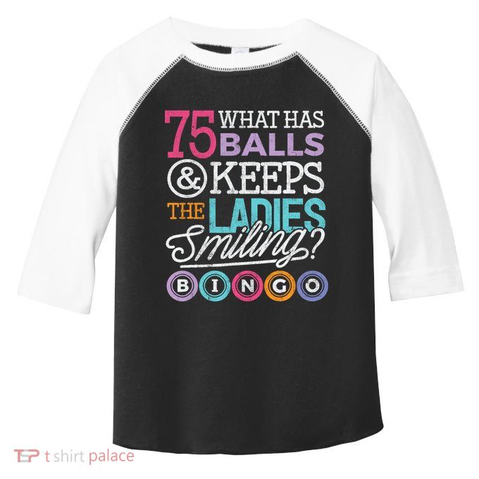 Funny Bingos Bingo Lover Grandma Toddler Fine Jersey T-Shirt