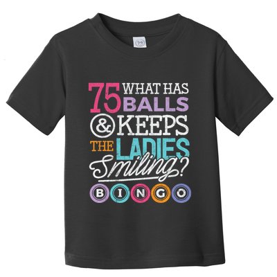 Funny Bingos Bingo Lover Grandma Toddler T-Shirt