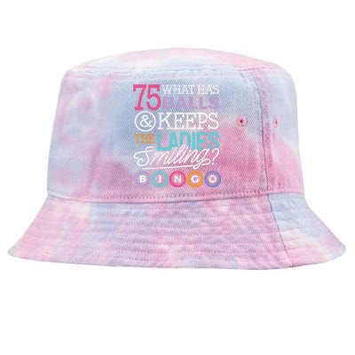 Funny Bingos Bingo Lover Grandma Tie-Dyed Bucket Hat