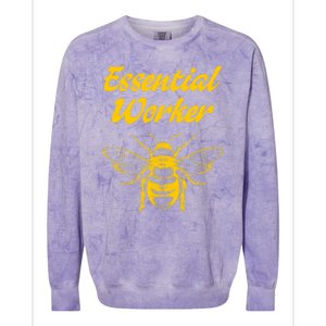 Funny Beekeeping Beekeeper Honey Bees Environmental Colorblast Crewneck Sweatshirt