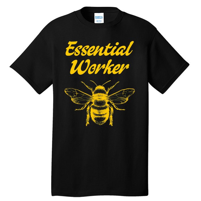 Funny Beekeeping Beekeeper Honey Bees Environmental Tall T-Shirt