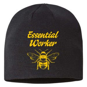 Funny Beekeeping Beekeeper Honey Bees Environmental Sustainable Beanie