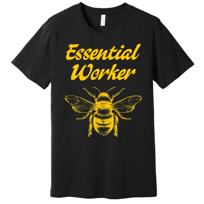 Funny Beekeeping Beekeeper Honey Bees Environmental Premium T-Shirt