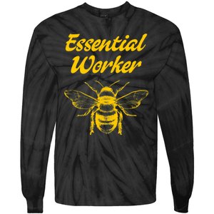 Funny Beekeeping Beekeeper Honey Bees Environmental Tie-Dye Long Sleeve Shirt