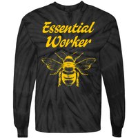 Funny Beekeeping Beekeeper Honey Bees Environmental Tie-Dye Long Sleeve Shirt