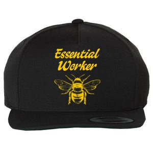 Funny Beekeeping Beekeeper Honey Bees Environmental Wool Snapback Cap