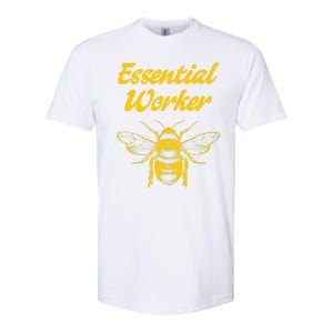 Funny Beekeeping Beekeeper Honey Bees Environmental Softstyle CVC T-Shirt