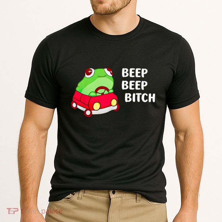 Frog Beep Beep Bitch Performance Shirt