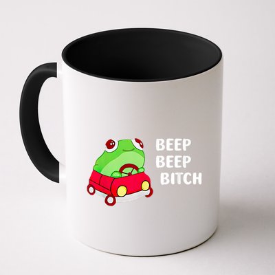 Frog Beep Beep Bitch Mug