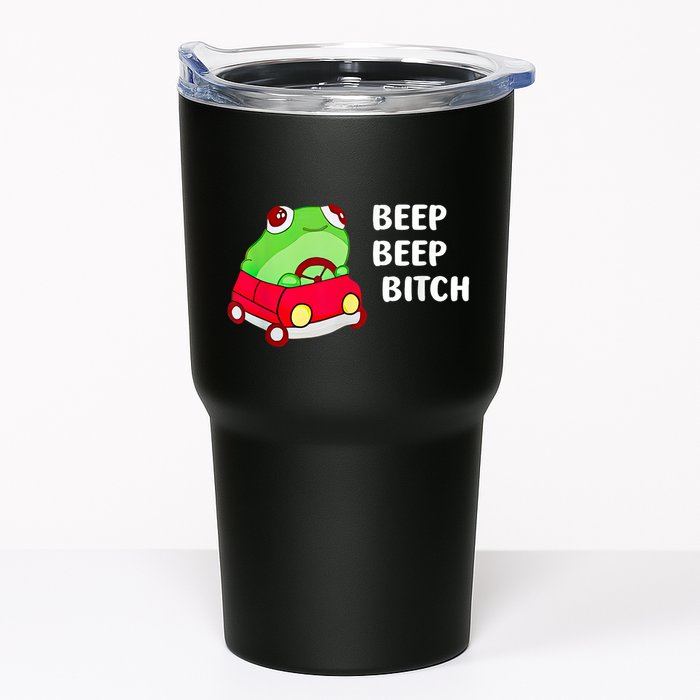 Frog Beep Beep Bitch Tumbler